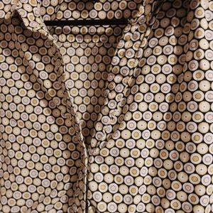 70s style boxy button up blouse